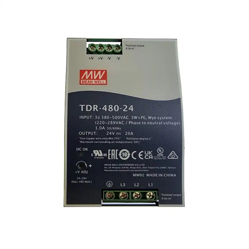 Mean Well TDR 480-24 Napajanje za DIN šinu