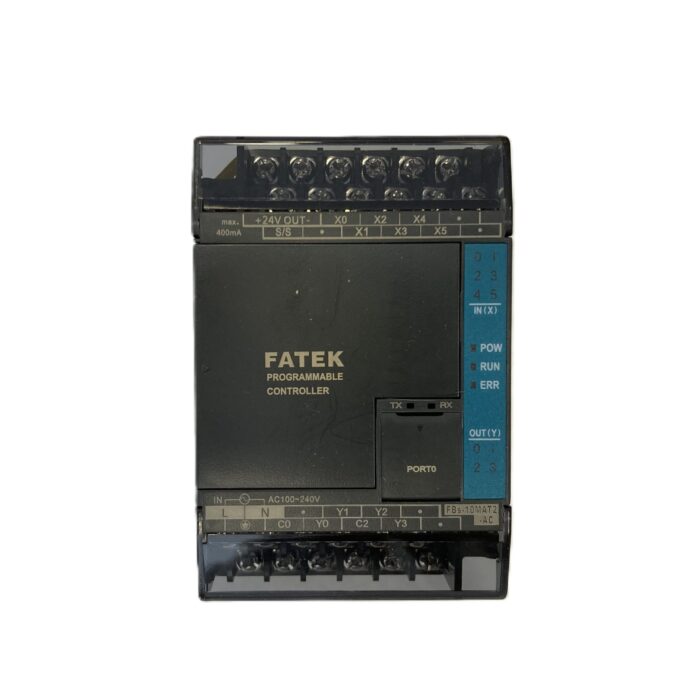 FATEK-Fbs-10MAT2-AC FATEK FBs-10MAT2-AC -– Kompaktni PLC sa 6 digitalnih ulaza i 4 izlaza srednje brzine - Slika 1