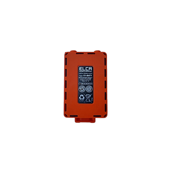 Litijumska baterija 3,7V 1100mAh za E1 MIA ručni radioupravljač – Model E1-BAT1 - Slika 2