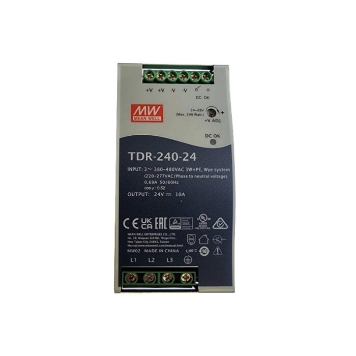 meanwell-napajanje Mean Well  TDR 240-24 Napajanje za DIN šinu - Slika 1