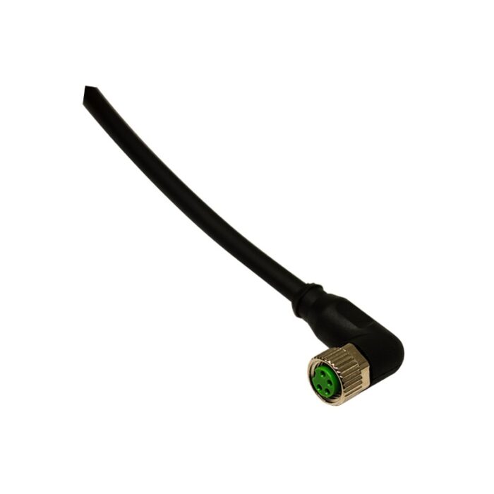 CD08-ob Datasensing kabl sa konektorom pod uglov od 90° m8 5m CD08/0B-050C1 - Slika 1